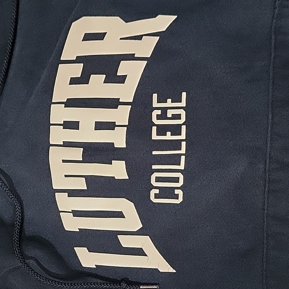 Vintage Champion Reverse Weave Luther College Hoodie - Picture 2 of 9